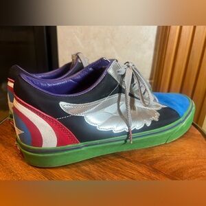 Vans Multicolor Sneakers with Silver Accents